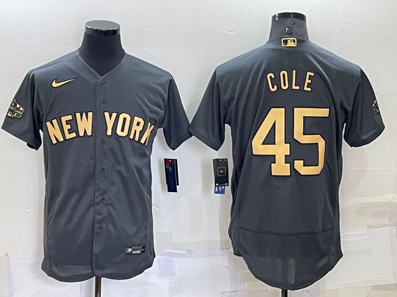 Men New York Yankees #45 Cole Grey 2022 All Star Elite Nike MLB Jerseys